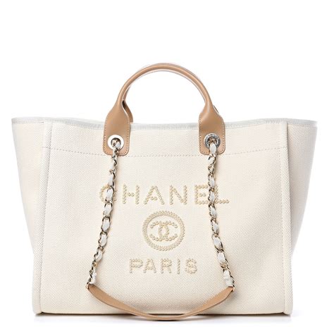 chanel pearl tote